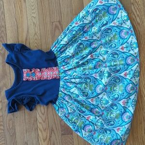 Eleanor Rose back to school dress 7/8